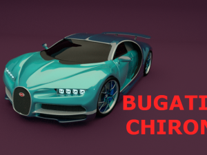 Bugatti Chiron Modèle 3D