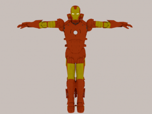 IRONMAN 3Dモデル
