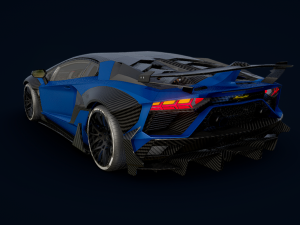 LAMBO AVENTADOR 3D Model