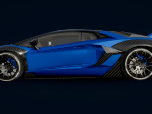 LAMBO AVENTADOR 3D Model