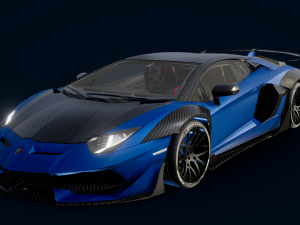 LAMBO AVENTADOR Modello 3D