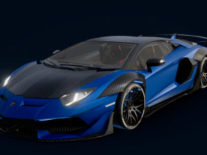 LAMBO AVENTADOR 3D Model