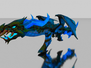 Dragon Ak47 3D Model