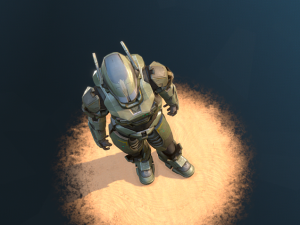 Spartan MKV Modello 3D