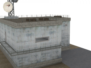 Radar Building Modello 3D