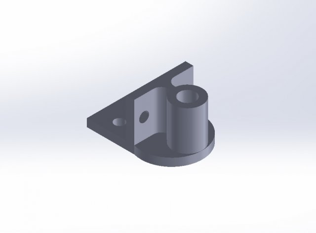 Z Axis Shaft Stabilizer 8mm 3D 打印模型 .c4d .max .obj .3ds .fbx .stl .blend 