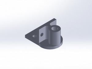Z Axis Shaft Stabilizer 8mm 3D Print Model