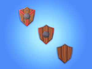 Lowpoly RPG weapons pack Model 3D