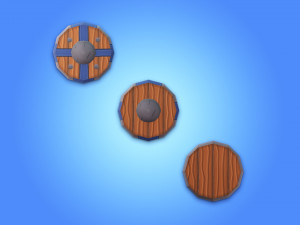 Lowpoly RPG weapons pack Model 3D