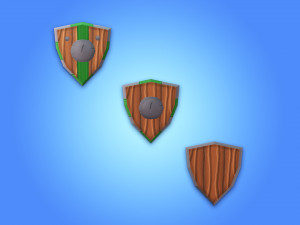 Lowpoly RPG weapons pack Model 3D