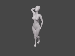 Female Base Model 3Dモデル