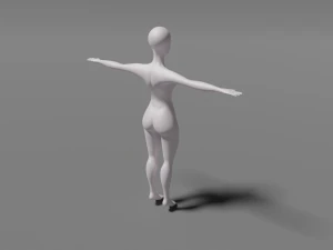 Female Base Model 3D Model