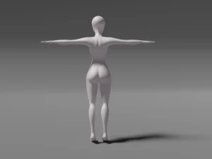 Female Base Model 3D Model