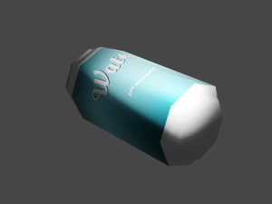 Low-Poly Soda Can 3D Model
