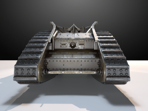 Mark 5 male lowpoly 3D-Modell