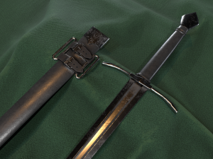 Bastard sword 3D Model