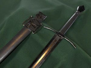 Bastard sword 3D Model