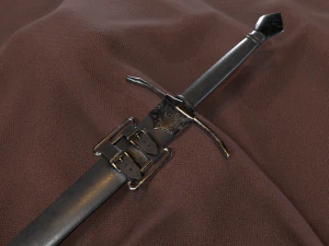 Bastard sword 3D Model