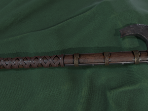 Battle axe 3D-Modell