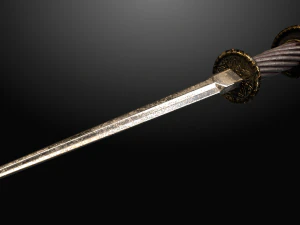 Dagger of mercy 3D Model