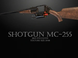 Schrotflinte MC-255 3D Modell