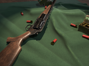 Shotgun mc-255 3D Model