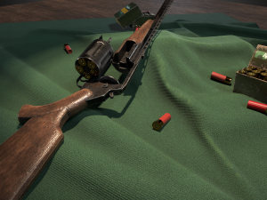Shotgun mc-255 3D Model