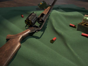 Espingarda mc-255 Modelo 3D