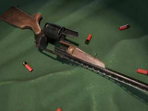 Espingarda mc-255 Modelo 3D