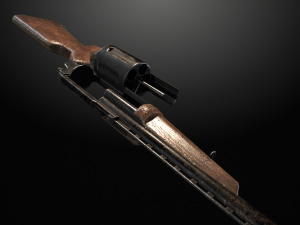 Shotgun mc-255 3D Model