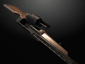 Espingarda mc-255 Modelo 3D