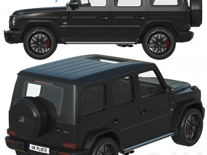 Mersedes-benz G-wagon classic 3D Modell