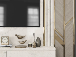 Tv-wall-02 3D मॉडल