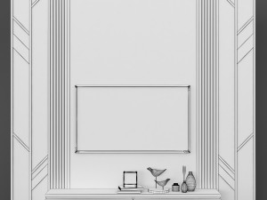 Tv-wall-02 3D मॉडल