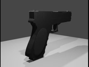 Pistol - Glock 16 3D Model