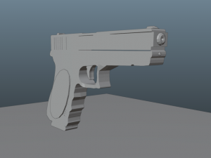 Pistol - Glock 16 3D Modell