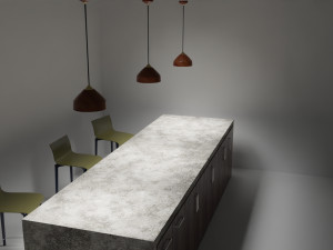 Kitchen counter stool 3D Модель