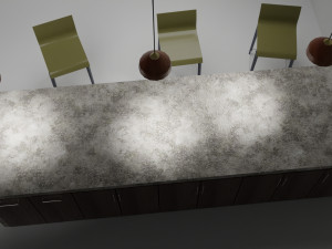 Kitchen counter stool 3D Модель