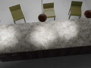 Kitchen counter stool 3D Model