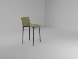 Kitchen counter stool 3D Model