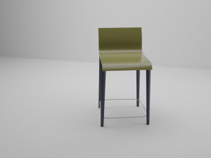 Kitchen counter stool 3D Модель