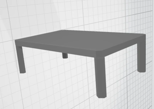 Kitchen table 3D Model .c4d .max .obj .3ds .fbx .stl .blend 