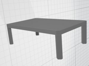 Kitchen table Modèle 3D
