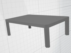 Mesa de cozinha Modelo 3D