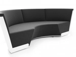 Garden sofa KOSMOS 3 seater 3D Model