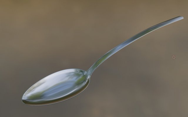 Spoon 3D Модель .c4d .max .obj .3ds .fbx .stl .blend 