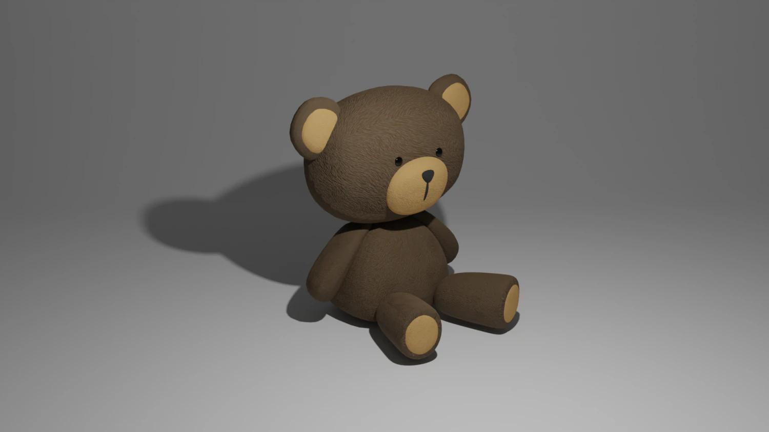 Teddy bear 3D Model .c4d .max .obj .3ds .fbx .stl .blend