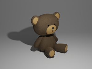 Teddy bear Modello 3D