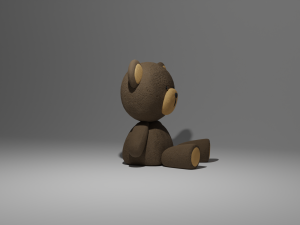 Teddy bear 3D 模型