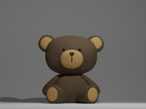 Teddy bear 3D 模型